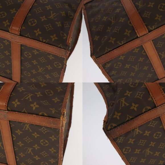 LOUIS VUITTON Monogram Sac Chassour 45 Boston Bag Vintage M41922 - Picture 10 of 12